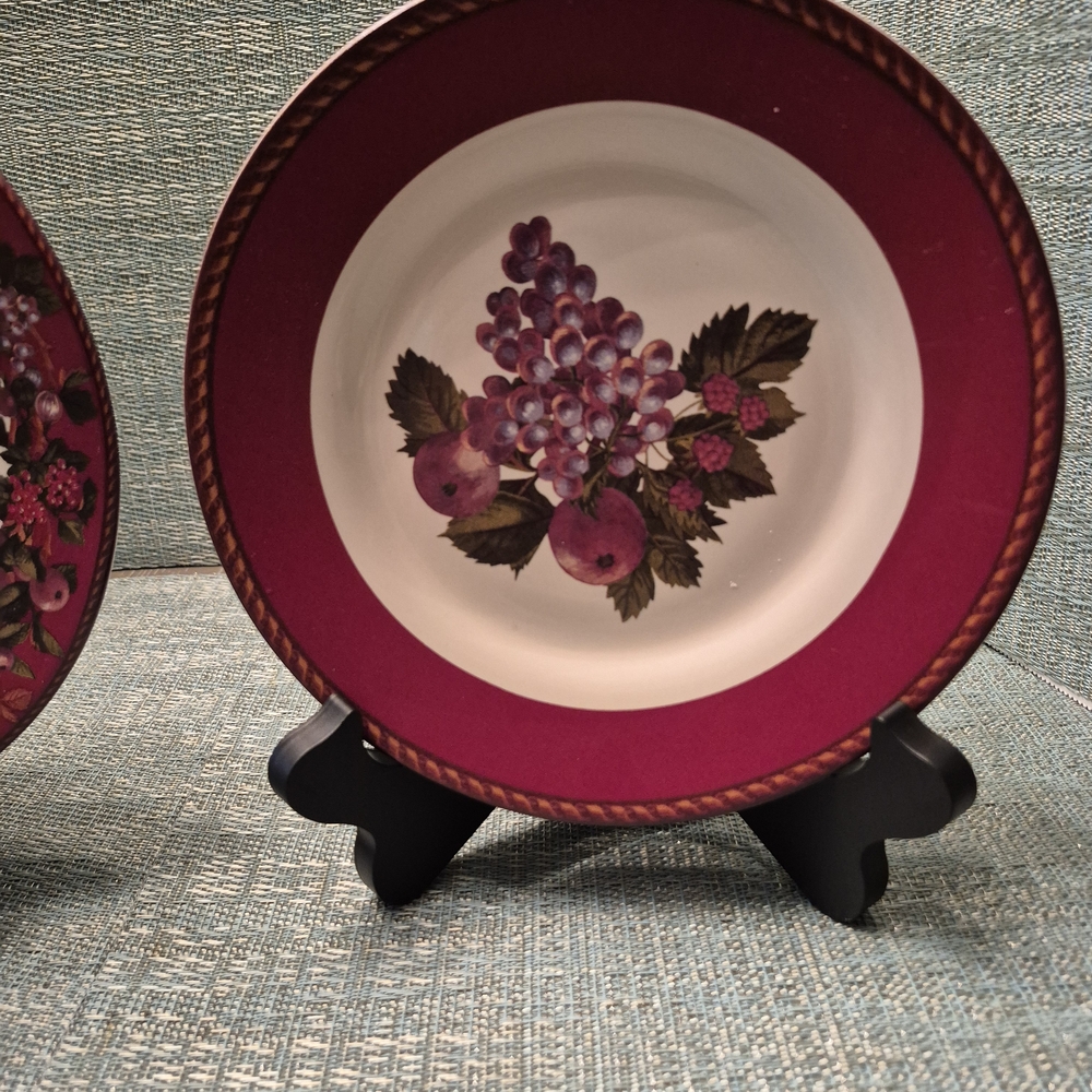 Vintage Elegant Fruity Dinnerware Set with Mugs - Picture 14 of 16